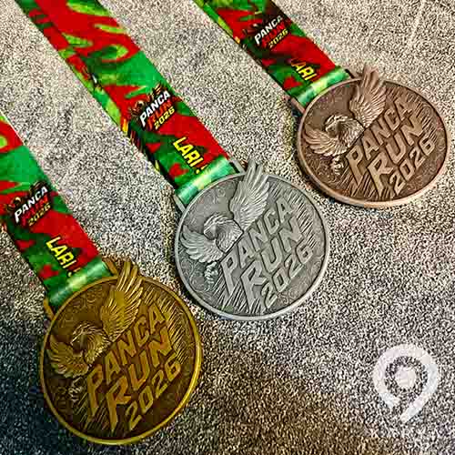 Medali Logam Fun Run